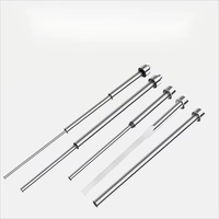 Piezas de molde de mecanizado CNC SKD61 SKH51 Pin eyector nitrurado