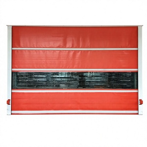 Puerta Eléctrica Industrial Enrollable de PVC de Apertura Rápida para Entrada de Almacén y Fábrica - Product Image 1