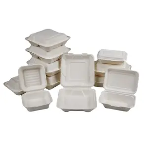 批发价格一次性微波炉餐盒塑料外卖食品容器盒