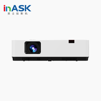 Projecteur InASK CU485 Business HD pour la maison, le bureau et la formation, 5000 lumens, projecteur LCD