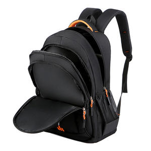 Sac à dos imperméable et durable en tissu Oxford foncé de 15,6 pouces pour hommes, idéal pour le travail, les voyages et la grande capacité - Product Image 2