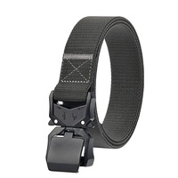 Ceinture tactique extensible pour hommes, Work Rigger Hiking 1.26 "Ceinture élastique en nylon à dégagement rapide