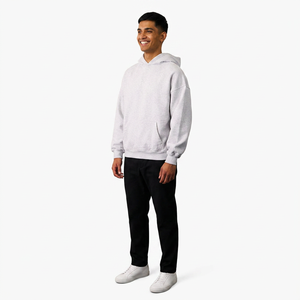 Sweat à capuche unisexe en polaire polyester/coton Clush Industries, personnalisé, respirant, séchage rapide, décontracté pour l'hiver – Meilleures ventes - Product Image 1