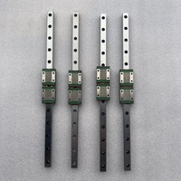 Riel de guía lineal de bola microminiatura MGW de alta rigidez para semiconductores/equipos médicos con rodamientos de precisión