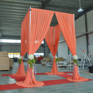 Aluminum event <b>stand</b> pipe and drape <b>backdrop</b> <b>stand</b> for party events decoration - Product Image 3