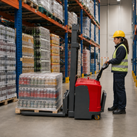 Gerbeur Électrique Autonome Portable Professionnel 1500kg 2000kg Alimenté par Batterie pour Entrepôt