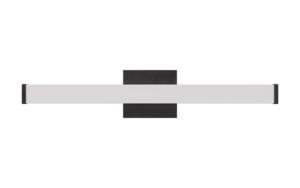 Lampe de vanité de salle de bain contemporaine 24 pouces 16W 1400 Lumens Noir LED Miroir Lumières pour salle de bain Appliques murales Bar Éclairage - Product Image 5