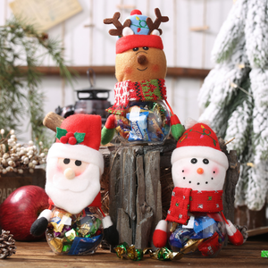 Wholesale Cute Kids Plastic <strong>Christmas</strong> Candy Jar Santa <strong>Christmas</strong> Candy Bottle Sweet <strong>Christmas</strong> Candy <strong>Box</strong> <strong>for</strong> Decoration - Product Image 3