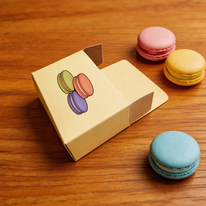 Scatola per Imballaggio di Dolci e Pasticcini Personalizzata per Eclair, Macaron, Cioccolato, Ciambelle, Dessert, Biscotti e Torte di Grado Alimentare - Product Image 4