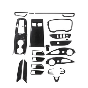 Accessoires intérieurs en plastique pour voiture : garniture de commutateur de fenêtre, cadre de commande centrale et de volant pour Coross 2021 2022 - Product Image 1