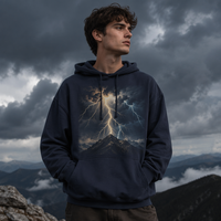 Sweat à capuche streetwear hiver épais 380 GSM 100 % coton pour homme, coupe oversize décontractée en molleton bouclette
