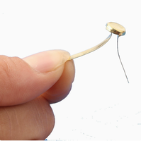Attaches en métal plaqué or en forme de champignon pour scrapbooking, loisirs créatifs et reliure de bureau