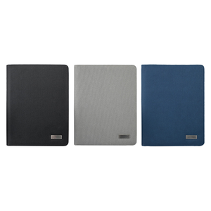 Portafolio A4 multifunción personalizable, 8000mah, powerbank, maletín, agenda, Bloc de notas, cargador inalámbrico, organizador de Banco de energía, cremallera - Product Image 4