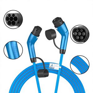 Nuevo Cargador de Vehículos Eléctricos Tipo 2, Estación de Carga Portátil para Autos Eléctricos, Cables de Carga Rápida IEC 62196, Estándar Europeo, Clasificación IP67, 3.5-22KW - Product Image 1