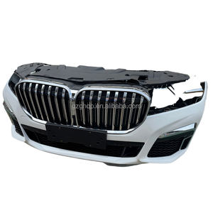 Ensemble de pare-chocs avant d'origine avec ventilateur de radiateur adapté à la <span class=keywords><strong>BMW</strong></span> Série 7 G12 M Sport Kit carrosserie, pare-chocs, calandre, capot, ailes - Product Image 5