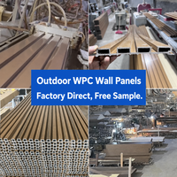 Panneau mural ignifuge en WPC, composite bois-plastique, panneau rainuré pour cuisine, salle de bain, plafond, résistant à l'humidité, décoration