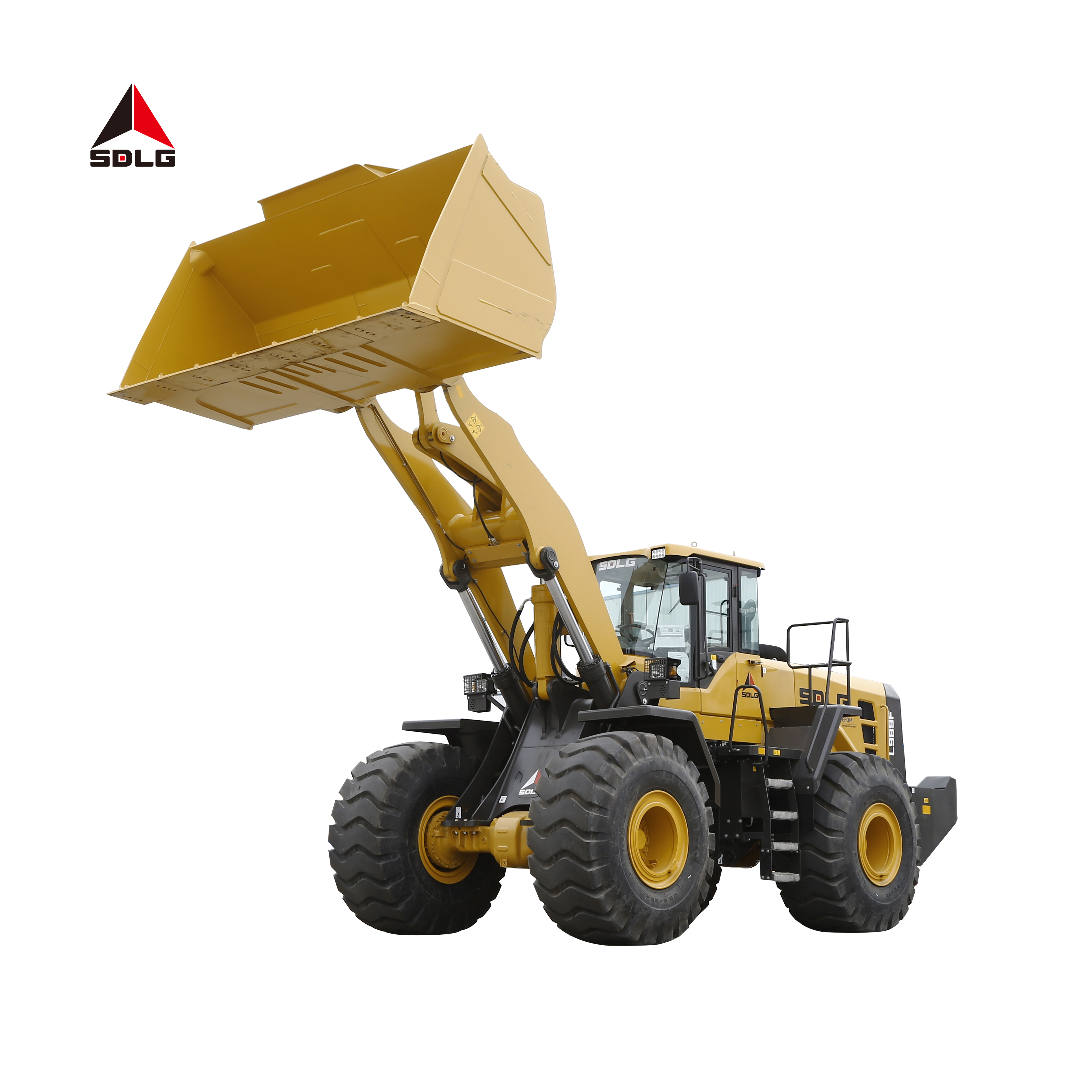 SDLG L989F Китая 8 т фронтальным конечным погрузчиком крупнотоннажные уровня 3 с гидравлическим приводом для тяжелых условий эксплуатации 8 тонн 4,5 m3 колесный погрузчик для продажи