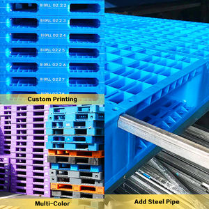 พาเลทพลาสติก HDPE สำหรับอุตสาหกรรมหนักพาเลทพลาสติกยูโร - Product Image 4