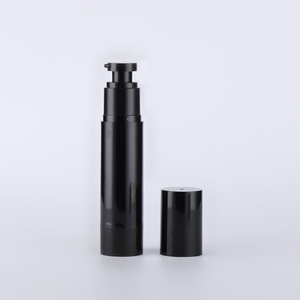 30ml -- 120ml de alto grado de negocios negro como Material señoras vacío cosméticos botella dispensadora segura y hermosa botella de loción - Product Image 4