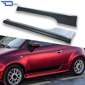 Faldón Lateral de Material PP para Modificación Abarth 695 para Fiat 500 S3 S4 2007-2024 - Product Image 1