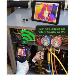 Hti 384*288 termal kamera WiFi sıcaklık measurescanners tarayıcılar kızılötesi termal kamera su sızıntısı ev araç muayene için - Product Image 4