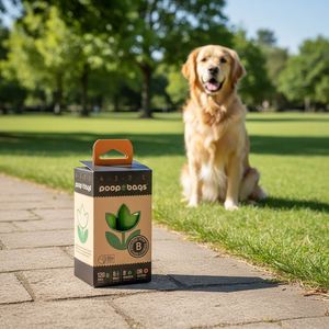 Eco Friendly Pet Supplies Pet Dog Poop <b>Bags</b> Biodegradable <b>Compostable</b> Dog Waste <b>Bags</b> with Dispenser - Product Image 1