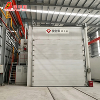Ligne de production de revêtements BZB pour conteneurs maritimes, cabine de peinture industrielle, four de cuisson thermique, système complet de peinture et de durcissement
