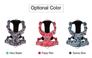 Pet Harness Personalized Outdoor Camouflage Nylon Tactical Designer Training Pet Dog Strap Harness