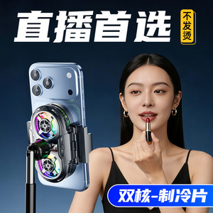 Weisheng Sl73 Dual Core Cooling Phone Heatsink With Digital Display And Adjustable Stand For Live Streaming - Product Image 4