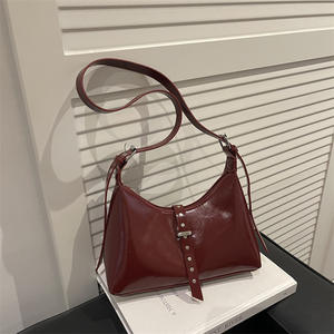 Nouvel Arrivage Sac à Bandoulière Hobo <span class=keywords><strong>L</strong></span>éger et Minimaliste 2026 avec Fermoir Tendance Polyvalent <span class=keywords><strong>Prix</strong></span> Usine Sacs à Main pour Usage Quotidien - Product Image 1