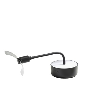 Ventilateur anti-moustiques et anti-mouches portable et pliable 2-en-1 avec batterie Li-ion pour table intérieure, alimentation et camping - Product Image 2