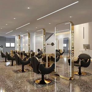 <span class=keywords><strong>2021</strong></span> Barbero estación espejo nuevo doble cara peluquería Barbero espejo estación estilo peluquería ESPEJO - Product Image 6