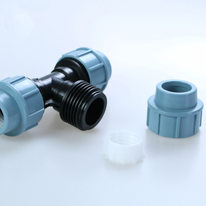 Tubería de Hdpe para sistema de irrigación de granja, accesorio de compresión de peces, Color negro, Hdpe Pe Pp - Product Image 4
