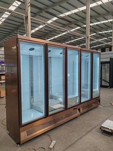 <span class=keywords><strong>1</strong></span>.2m de <span class=keywords><strong>large</strong></span> deux portes vitrées 650L grand réfrigérateur autoportant refroidi par air grand réfrigérateur commercial - Product Image 5