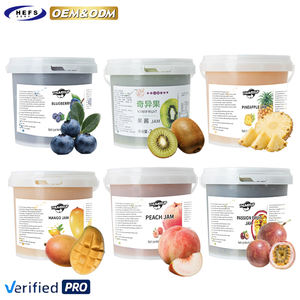 2025 OEM Meilleur Prix Premium Sirop Alimentaire Liquide pour Thé, Lait, Café 2.8KG Pâte de Pêche en Pot Sous Vide, Confiserie Gélifiée, Confiture de Fruits avec Pulpe - Product Image 1