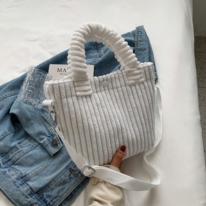 Fashionable New Design Lady Shoulder Messenger Tote <strong>Bags</strong> Crossbody Handbags Corduroy <strong>Bucket</strong> <strong>Bag</strong> - Product Image 4
