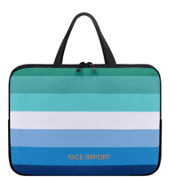 Sac pour ordinateur portable Gay Man (Seven Striped) Rainbow, étui fin pour ordinateur portable avec fermeture éclair, sac portable pour ordinateur portable, pour tablettes, grande capacité
