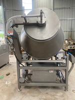 Máquina Marinadora de Carne al Vacío Hidráulica Inclinable para Carne de Res y Pollo con Enfriamiento