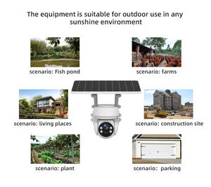 4MP <span class=keywords><strong>กล้อง</strong></span><span class=keywords><strong>วงจรปิด</strong></span><span class=keywords><strong>ไร้</strong></span><span class=keywords><strong>สาย</strong></span>4G พลังงานแสงอาทิตย์ติดหลังคากันน้ำ360องศาพร้อมเซ็นเซอร์ CMOS แบบสองทางที่ใช้พลังงานต่ำ - Product Image 6
