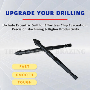 Carbide xoắn ốc gạch gạch thủy tinh gốm bê tông sáo khoan <span class=keywords><strong>bit</strong></span> Bộ Hex Shank nề Lập Dị khoan khoan <span class=keywords><strong>bit</strong></span> - Product Image 5