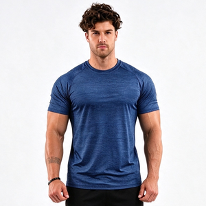 Camisetas Deportivas Personalizadas Baratas al por Mayor para Hombre, Camisetas de Poliéster 100%, Camisetas Deportivas de Gimnasio con Elastano, Camisetas Deportivas de Secado Rápido para Hombre - Product Image 1