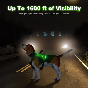 New Style 8 Color Led Pet <b>Dog</b> Luminous Harness With Led Light USB Rechargeable Light up Flashing Night Safety <b>Dog</b> Vest Harness - Product Image 4