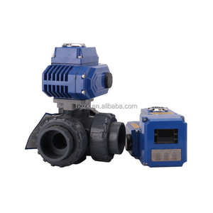 Hunter <strong>Irrigation</strong> System Three Piece Female Threaded Electronic Electric <strong>Pvc</strong> Plastic 2-way/3-way Ball <strong>Valve</strong> DN25 DN50 DN80 DN100