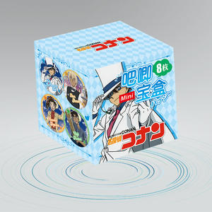 เข็มกลัดโลหะผสม 58 มม. แบบกล่องสุ่มลายมิคุ จูจุสึ ลูฟี่ โซโล ดาบพิฆาตอสูร โมเตะ จูซือ ฟรีเรน อันย่า โคนัน หลากสี - Product Image 3