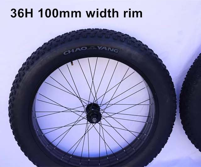 工場26*4.0 24*4.0 20*4.0 36H MTBファットバイクホイールスノービーチ