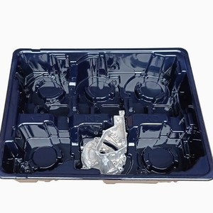 ถาดขึ้นรูปสุญญากาศแบบกำหนดเอง PET PVC ABS PC PP ป้องกันไฟฟ้าสถิต ทนความร้อน สำหรับบรรจุภัณฑ์อุปกรณ์อิเล็กทรอนิกส์ - Product Image 4