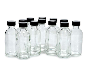 Botella Redonda <span class=keywords><strong>de</strong></span> Vidrio Transparente H&Z al <span class=keywords><strong>por</strong></span> <span class=keywords><strong>Mayor</strong></span> <span class=keywords><strong>de</strong></span> 2 oz / 60 ml (15/30/120/240/480 ml) con Tapa <span class=keywords><strong>de</strong></span> Rosca para Aceites Esenciales - Product Image 4