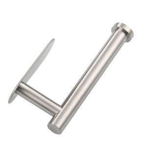 Porte-rouleau de papier de cuisine en alliage de zinc, porte-serviettes de salle de bain, porte-papier toilette mural, design moderne, surface polie - Product Image 4