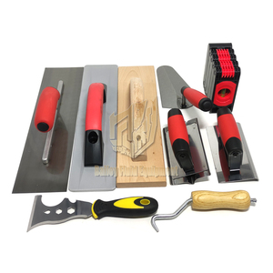 Hot Selling 10 Piece Masonry Hand Tool <strong>Set</strong> Including Smoothing <strong>Trowel</strong> Measuring <strong>Trowel</strong> Grout Mill Edge Cutter Spirit Level - Product Image 2