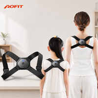 Meilleure vente Correcteur de posture intelligent pour le haut du dos et la clavicule avec capteur de vibration intelligent et redresseur d'épaules réglable